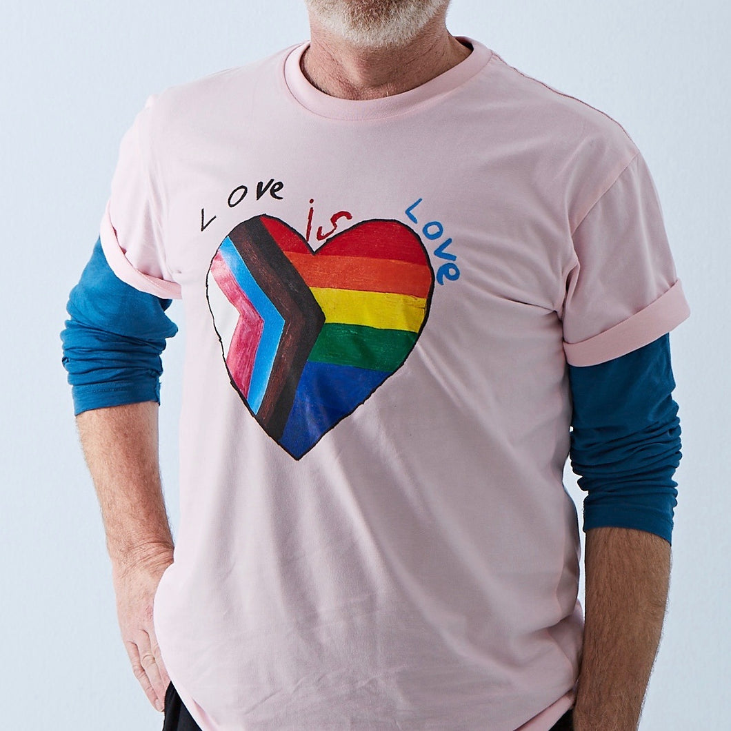 LOVE IS LOVE for Men's Sizes